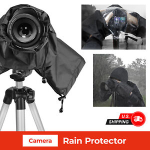LS Camera Rain Cover Shield Coat Waterproof Protector Sleeves for DSLR Canon