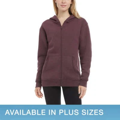 Danskin Ladies' Full Zip Hoodie - Image 1 of 4