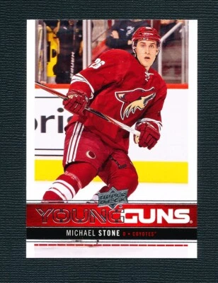 2012 UD YOUNG GUNS 241 MICHAEL STONE RC coyotes rookie FREE combined shipping - Image 1 of 2