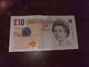 **Rare Vintage ** Old Ten £10 Pound Note (Uncirculated) - Picture 1 of 2