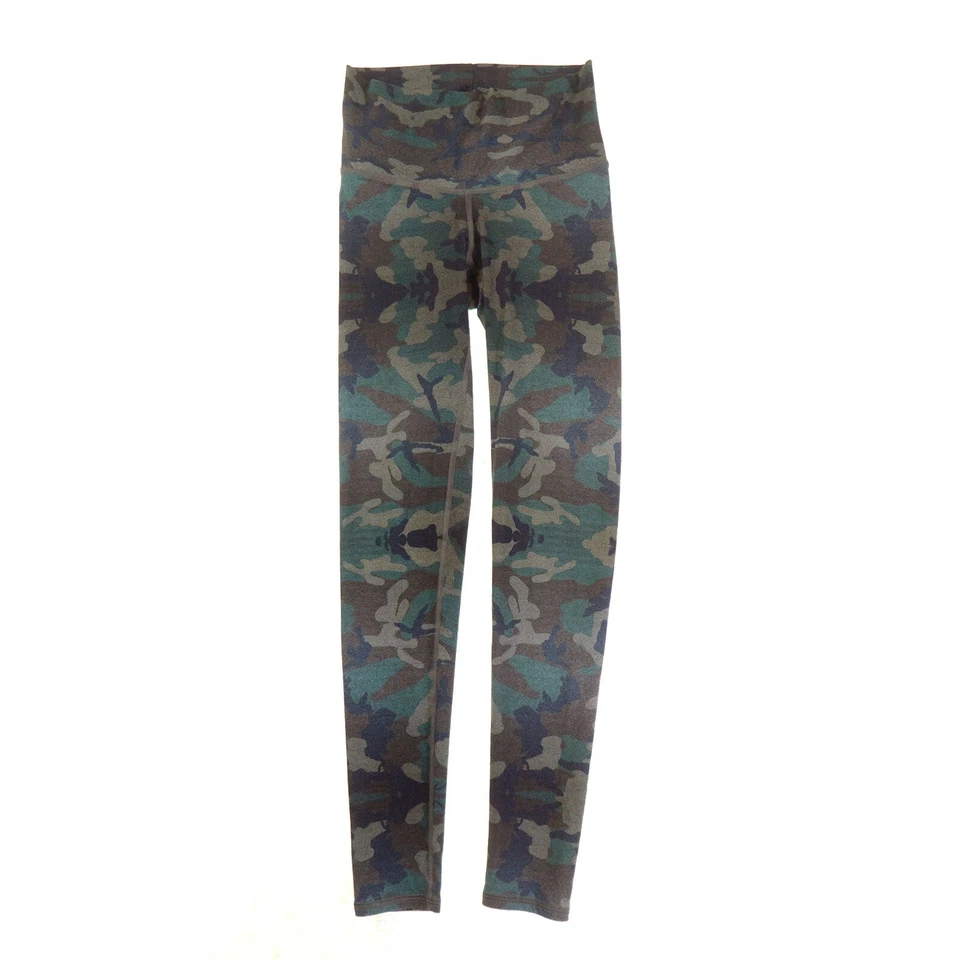 Leggings de camuflaje azul verde camuflaje para mujer XS Foto 1 de 4