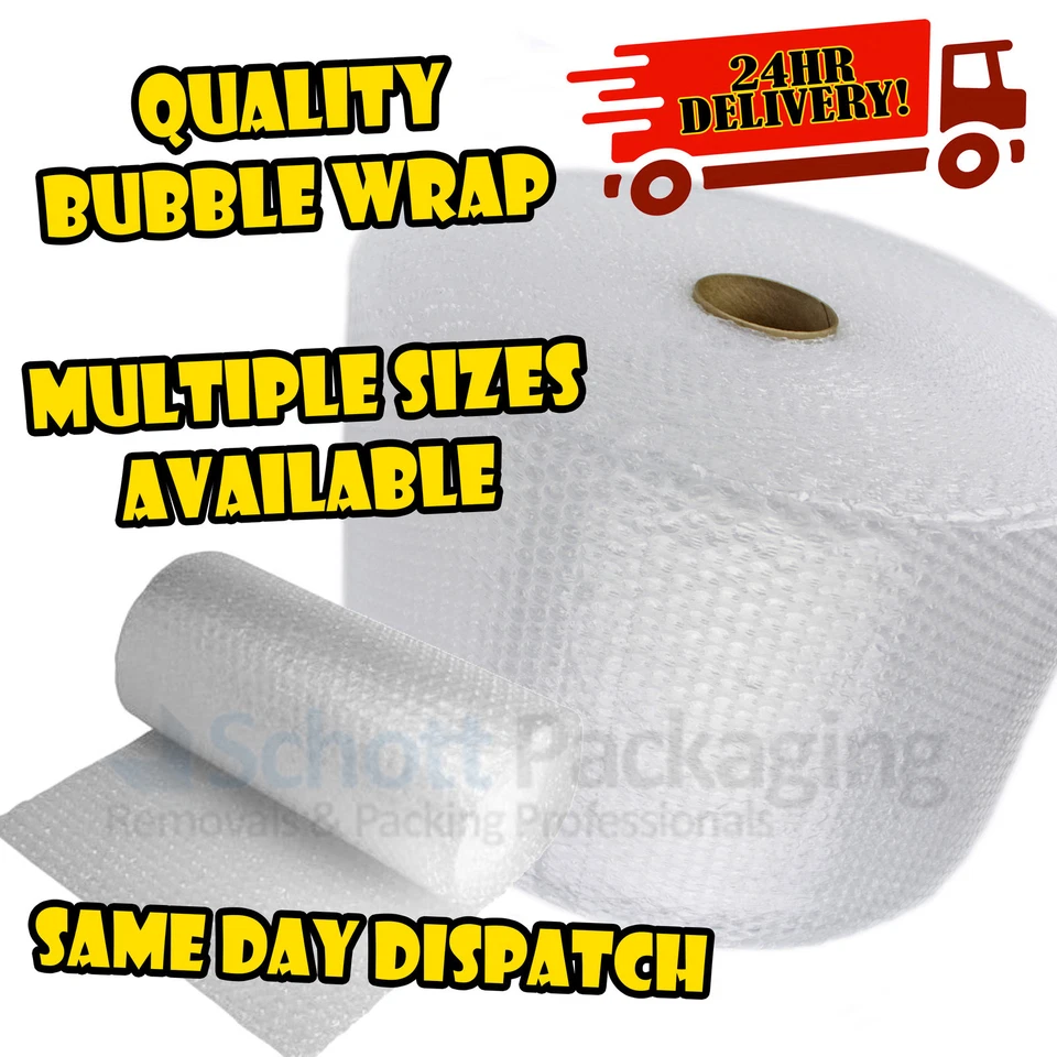 Quality 500mm X 50m Metres Small Bubble Wrap Roll Moving Packing Ce07
