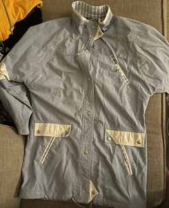 Vintage New York Girl Jacket Women's Small Blue Denim Acid Wash Full Zip Lining - Picture 1 of 3