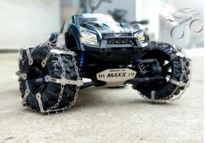 Snow chain tread ice snow skid resistance for tire wheel of Traxxas x-maxx 1/5  - Picture 1 of 6