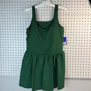 JoyLab Active Dress M Arugula Green · Built-in Shorts + Pockets - Picture 1 of 13