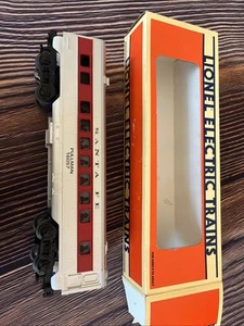 Lionel Train Electric Santa Fe Pullman Car 16057 Nice Clean In Box - Picture 1 of 9
