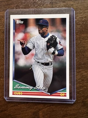 1994 Topps Baseball #725 Sammy Sosa NM-Mint - Image 1 of 2