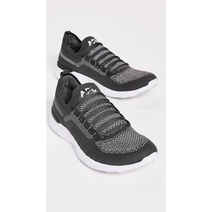 NWT APL TechLoom Breeze Anthracite Grey White Athletic Running Sneakers Size 13 - Picture 1 of 4