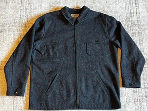 L.L. Bean Maine Guide Zip Jac-Shirt Jacket Mens M Malone Plaid - Picture 1 of 3