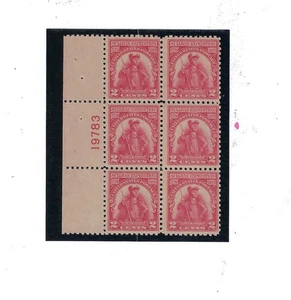 US Scott # 657 -Plate Block Of 6 MNH OG FREE Mount & FREE Shipping - Picture 1 of 2