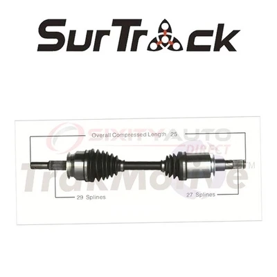 SurTrack CV Axle Shaft for 2005-2016 Nissan Frontier 2.5L 4.0L L4 V6 - en Foto 1 de 4