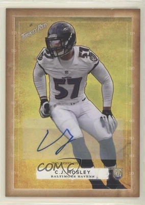 2014 Topps Turkey Red Auto CJ Mosley #19 Rookie Auto RC - Image 1 of 2