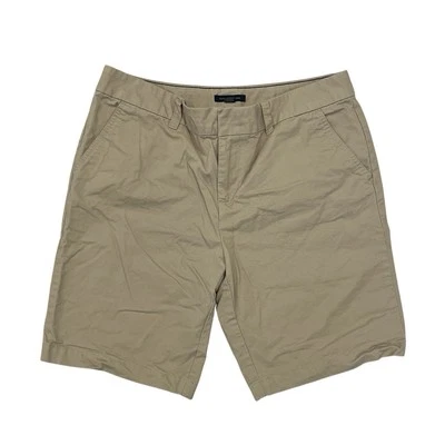 Tommy Hilfiger Shorts Womens 10 Chino Khaki Tan Flat Front Cotton - Image 1 of 4