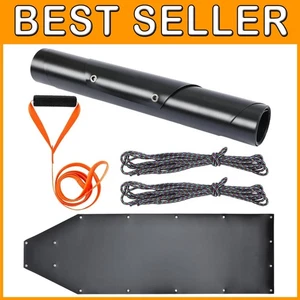 Sleek Matte Black Deer Cart - Essential Hunting Accessory - Picture 1 of 9