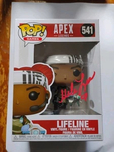 Apex Lifeline Funko Pop! Signed By Mela Lee Beckett Certified With Pop Protector - Picture 1 of 11