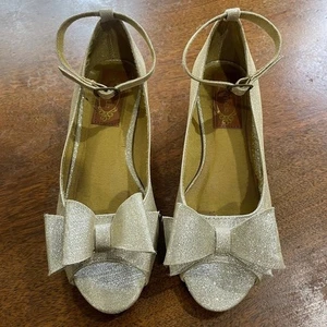 Joyfolie VALERIA HEEL IN LIGHT GOLD girls Y2 - Picture 1 of 11