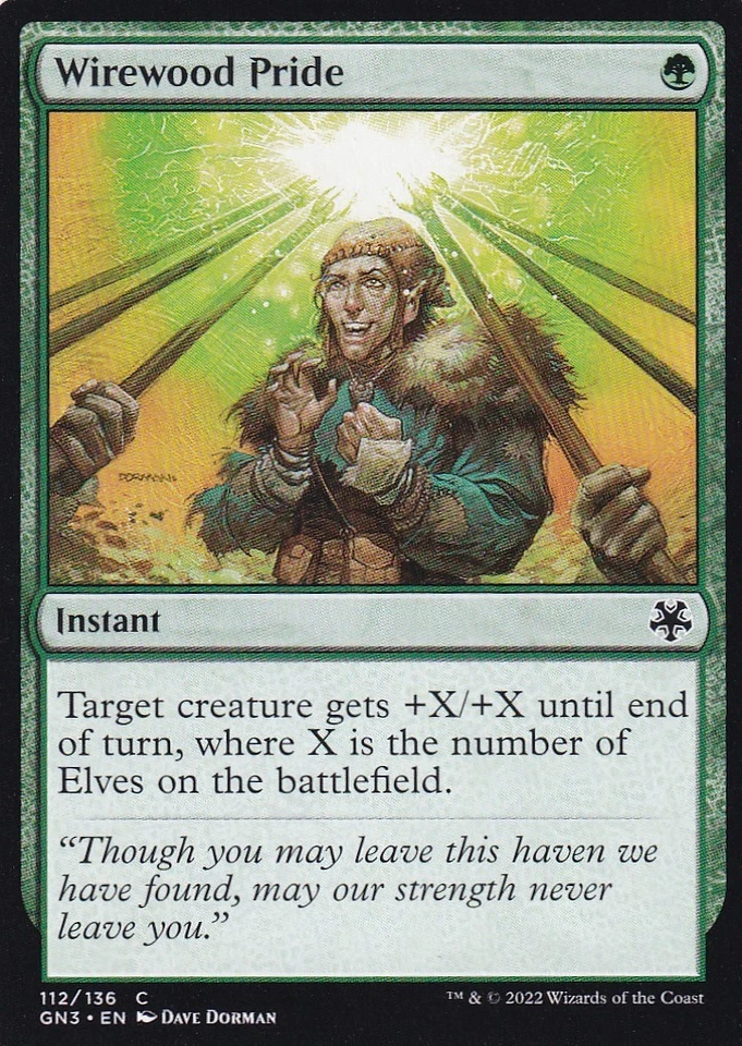 MTG Wirewood Pride English GN3 - Image 1 of 1