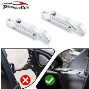 2PCS Aluminum UTV Cooling Door Latches For Polaris RZR XP Turbo/XP 1000/Turbo S - Picture 1 of 8