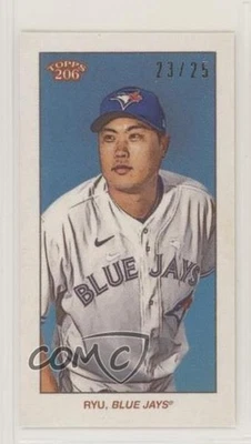 2020 Topps 206 Series 2 Cycle Back /25 Hyun-Jin Ryu #33 - Image 1 of 2