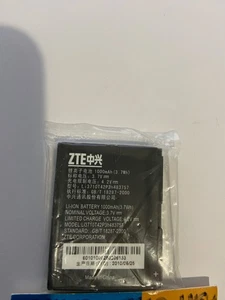 ZTE Telstra T930 Bubble Touch 1000mAh Li-ION Original Battery Li3710T42P3h483757 - Picture 1 of 3