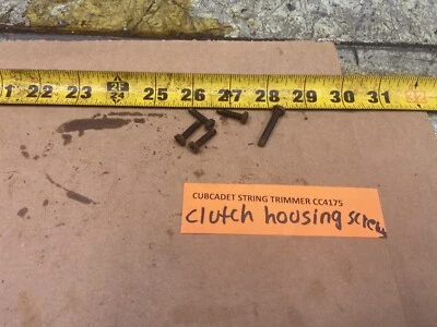 CUB CADET CC4175 STRING TRIMMER Clutch Housing Bolts/screws Set Of 5 - Image 1 of 4