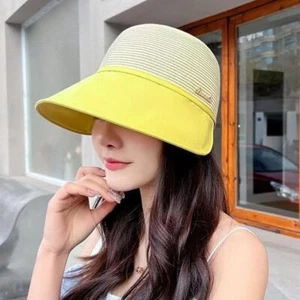 Wide Brim Sunshade Cap UV Protection Fisherman Cap Sun Protection Cap Summer* - Picture 1 of 17