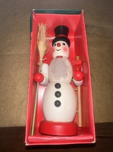 2002 Kurt Adler Santa’s Action World Merry Marionettes Snowman, Moves Dances - Picture 1 of 4