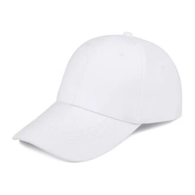 Бейсболка плоская кепка водитель грузовика однотонная простая пустая мужская хип-хоп купите 1 получите 1 бесплатно сделано в США - Изображение 1 из 4