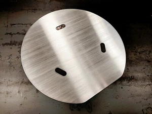 Datsun 240Z 260Z 280Z Spare Tire Cover Replacement Interior ALUMINUM - Foto 1 di 1