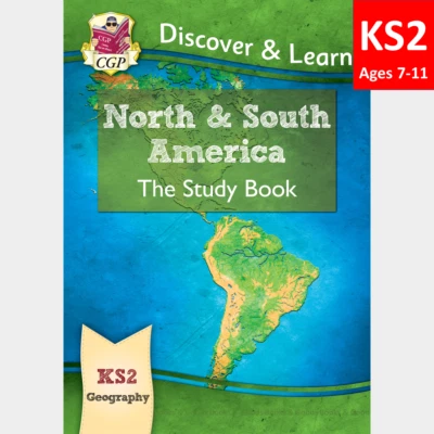 KS2 Ages 7-11 Geography North and South America Study Book CGP - Image 1 of 4