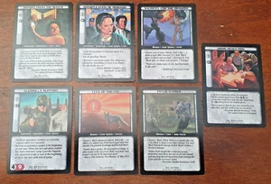 Battletech CCG 7 Rares ~ Limited Edition black border ~ LP/NM - Picture 1 of 2