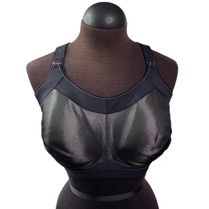 Anita Black Womens Active Momentum Sports Bra Size 40B - Picture 1 of 12