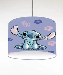 DISNEY STITCH CEILING DRUM LIGHT SHADE / TABLE LAMPSHADE 3 SIZES - Picture 1 of 1
