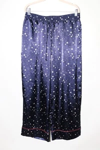 L*SPACE Luna Pajama Pants Star Print Satin size L - Picture 1 of 7