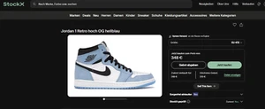 Air Jordan 1 High OG University Blue - Size 13 - 47.5 - Bild 1 von 1