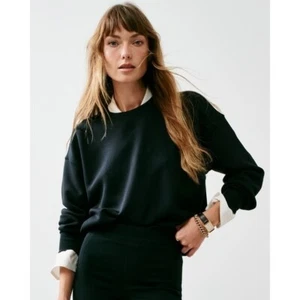 Neu mit Etikett Spanx AirEssentials Sweatshirt mit Rundhalsausschnitt – Größe S - Bild 1 von 9