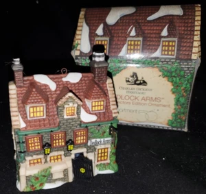 Department 56 Christmas: DEDLOCK ARMS DICKENS' Ornament / 1994 Retirado (PS) - Imagen 1 de 8