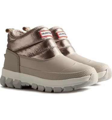 Bota de nieve aislada metálica Hunter para mujer talla 7 Foto 1 de 4
