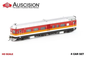 Auscision (NRC-7) DEB Set Railcar, SRA Candy - 4 Car Set* - Picture 1 of 5