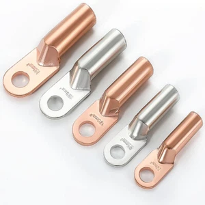 DT Kupfer Nasendraht Nasenblock Ring Klemmenverbinder verzinnt/Kupferfarbe - Bild 1 von 6
