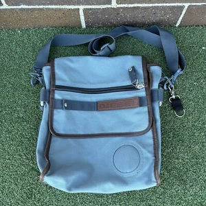 Vintage Diesel Spare Parts Bag Crossbody Canvas Leather Bag Heavy Duty Y2K Tech - Picture 1 of 9