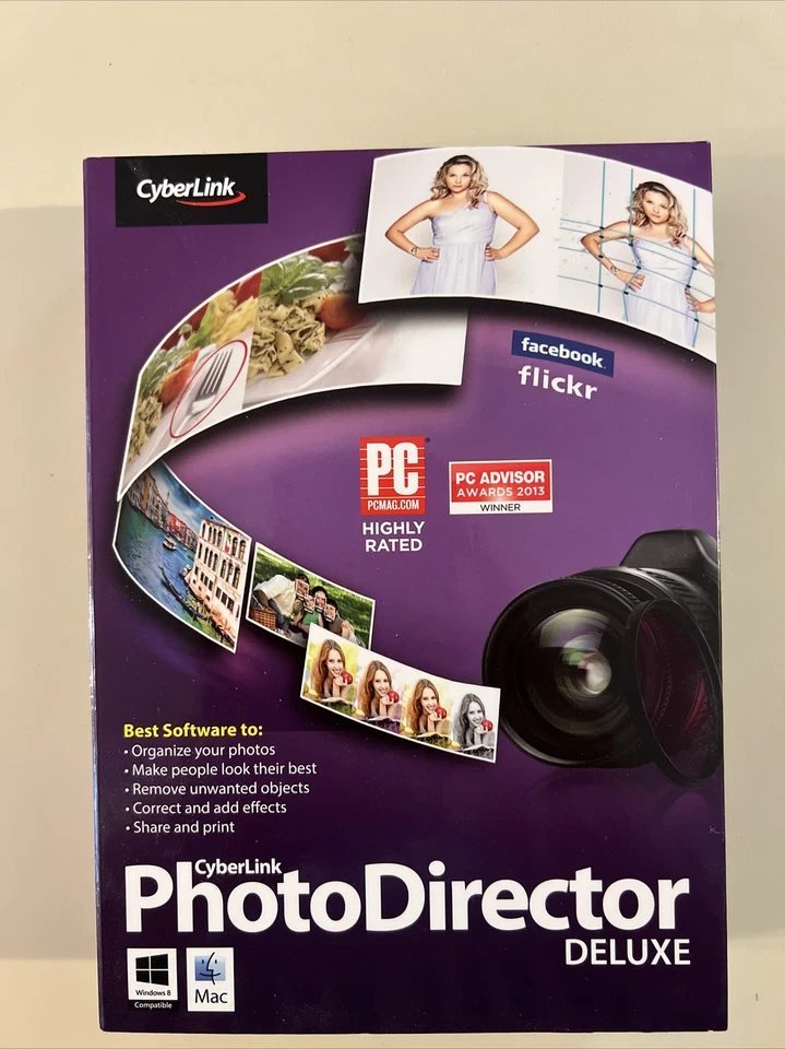 NEW Cyberlink Photo Director Version 4 Deluxe Photography Software - Image 1 of 1