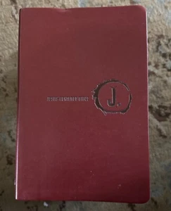 Jesus Centered Bible New Living Translation 2016 NIB Cranberry Imitation Leather - Picture 1 of 9