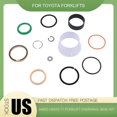 INDCONTROL For Toyota Forklift 8Series 8FGCU25 Cylinder Overhaul Seal Kit 04652-U2070-71