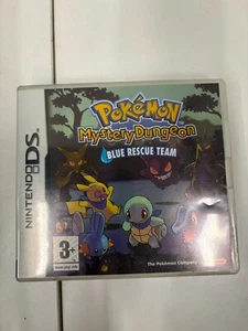 Pokemon Mystery Mayhem Dungeon Nintendo DS Boîte Vide Housse Manuel Non Jeu - Imagen 1 de 3