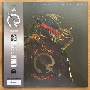 Queens Of The Stone Age In Times New Roman…Numbered Ltd Silver Dbl Vinyl LP. - Picture 1 of 13