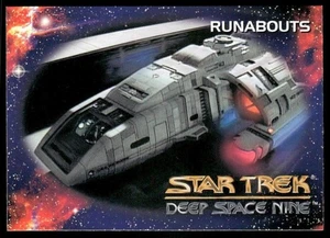 1993 SkyBox Star Trek: Deep Space Nine #68 Runabouts - Bild 1 von 2