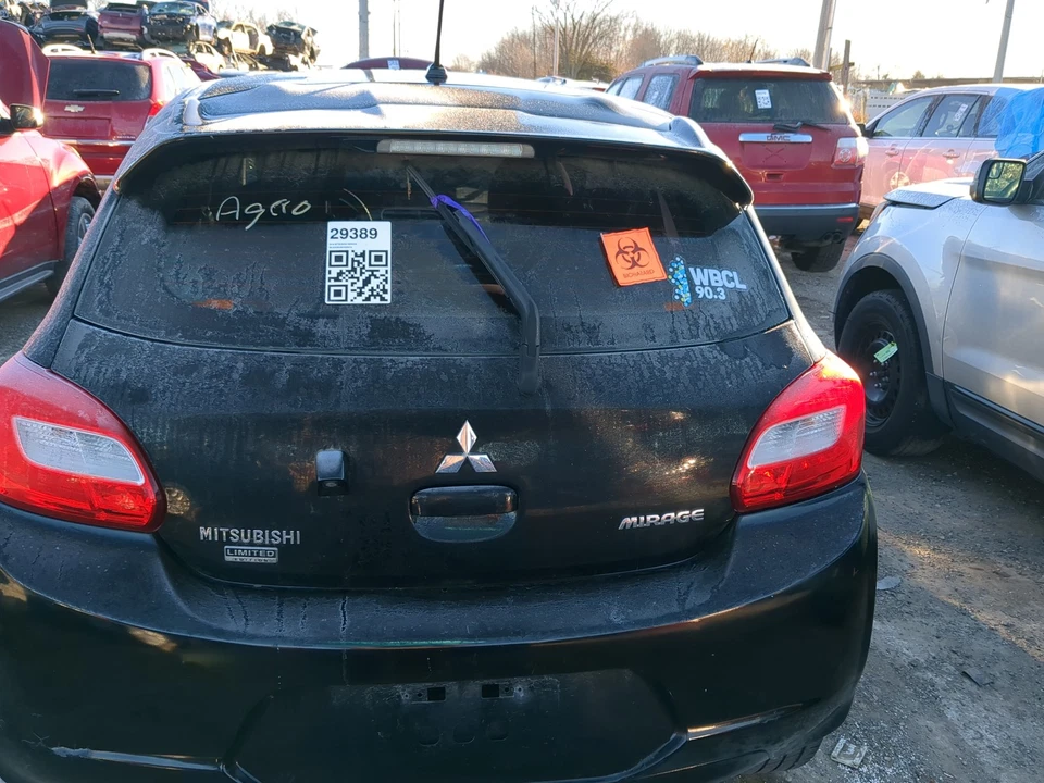 2019 Mitsubishi Mirage Trunk/decklid/hatch/tailgate Oem PO18G — 第 1/1 张图片