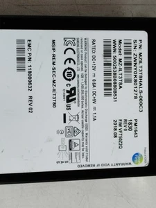 Samsung EMC PM1643 MZ-ILT3T8A 3.84 TB SAS 3 2.5 in Solid State Drive - Picture 1 of 6