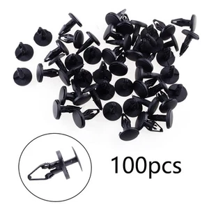 100x Bumper Push Pin Retainer Clips Fender Fit For GM Ford Chrysler Auveco Acc - Picture 1 of 5